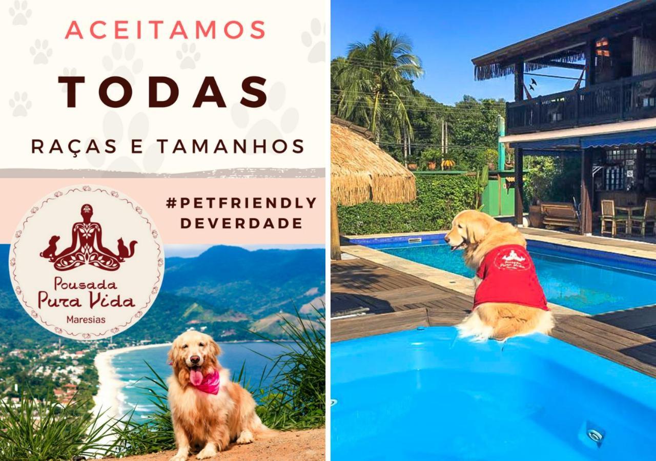 Pousada Pura Vida Маресиас Экстерьер фото